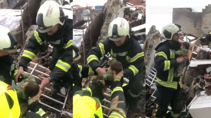 Rescatan a bebé de escombros por sismo en Turquía