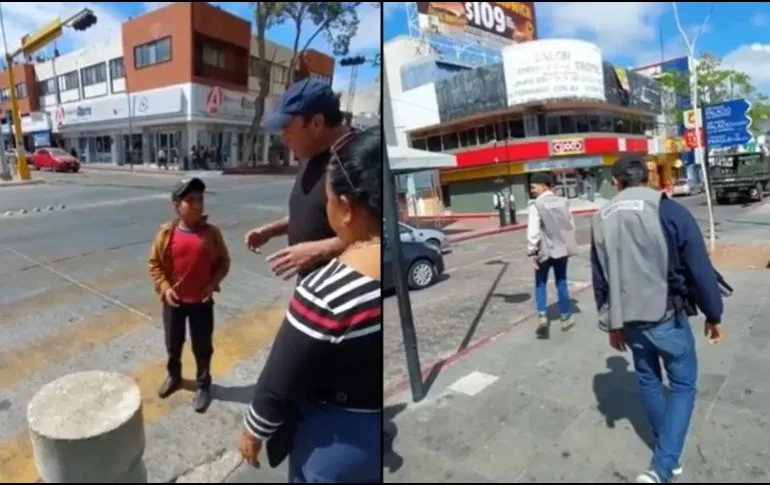 Personal del municipio arrebata chicharrones a niño que los vendía y lo hacen