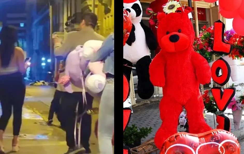 Joven sale a las calles a dar regalos a trabajadoras sexuales por Día de San Valentín