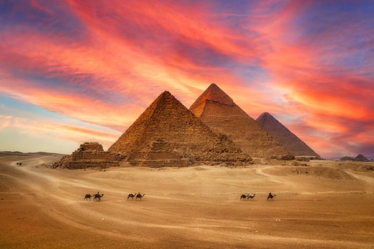 Las pirámides de Giza podrían desaparecer en 100 años debido al cambio climático