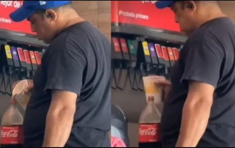 Aprovecha "refill" gratis para llenar una Coca de 2 litros y lo exhiben en TikTok