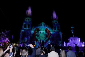 Presentan video mapping en la Catedral de Guadalajara con motivo del Día Nacional del Tequila - ZMG Noticias