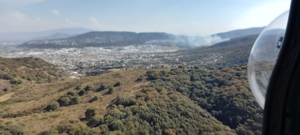 Se registra nuevo incendio dentro de La Primavera - ZMG Noticias