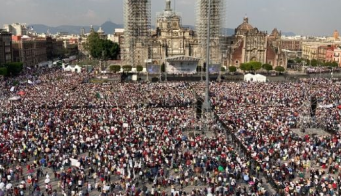 México no es colonia de EU, asegura AMLO en marcha de ayer - ZMG Noticias