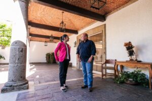Visita la jefa de Gobierno de la CdMx, Claudia Sheinbaum al gobernador Enrique Alfaro en Casa Jalisco - ZMG Noticias