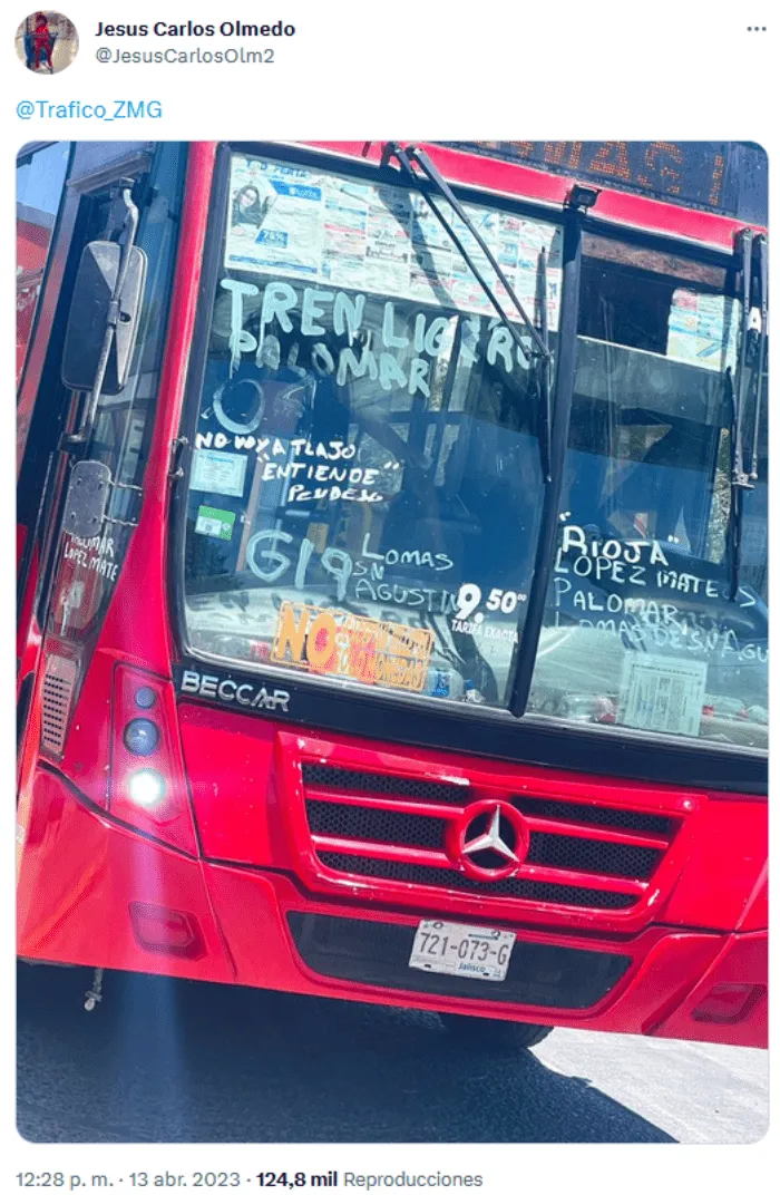 Chofer de la ruta 619 pierde licencia por mensaje "grosero" - ZMG Noticias