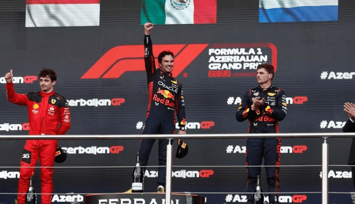 Gana Checo Pérez el Gran Premio de Azerbaiyán - ZMG Noticias