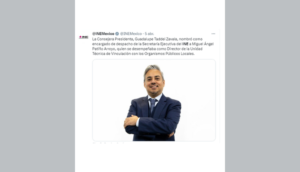 Designan a Miguel Patiño como nuevo encargado de la Secretaría Ejecutiva en el INE - ZMG Noticias