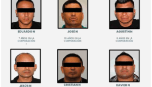 Detienen a siete policías en Nuevo León acusados de secuestro