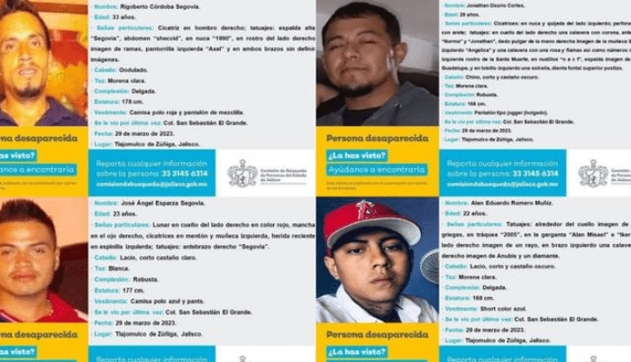 Desaparecen cuatro personas en San Sebastián El Grande - ZMG Noticias