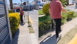 ¡Indignante! Captan en video a un hombre maltratando a un perrito en Tesistán