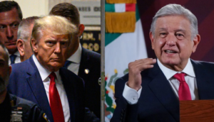 Una vez más, AMLO defiende a Trump por imputación judicial - ZMG Noticias