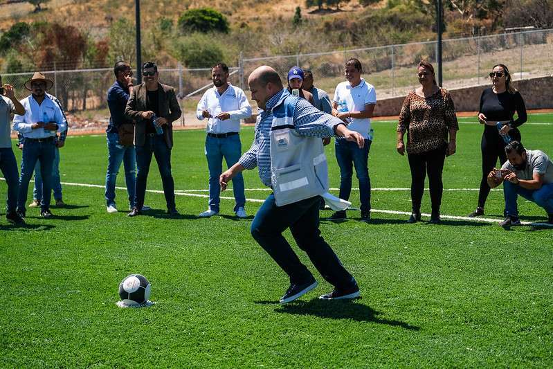 Entregan infraestructura deportiva y vial en Ixtlahuacán de los Membrillos - ZMG Noticias