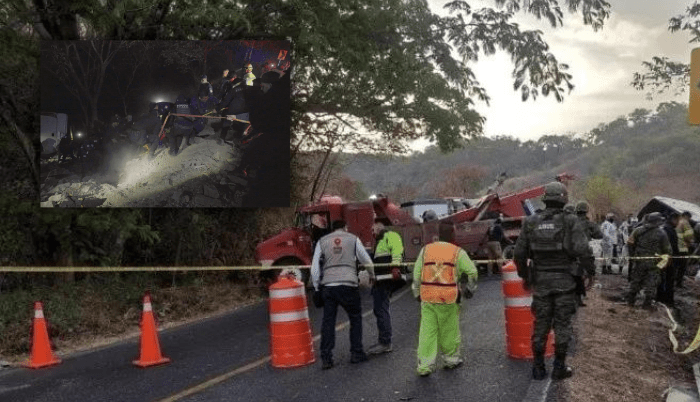 Identifican a 9 de las 18 víctimas de accidente en Nayarit