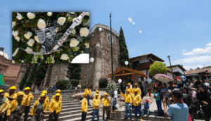 Rinden homenaje a brigadista fallecido en Tapalpa durante el combate a incendio forestal - ZMG Noticias