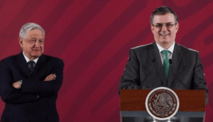 "Es un hombre profundamente ignorante": Ebrard se lanza contra Kennedy en la mañanera