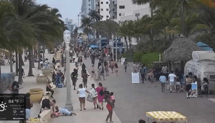 VIDEO: Tiroteo en playa de Florida deja un saldo de 9 heridos - ZMG Noticias