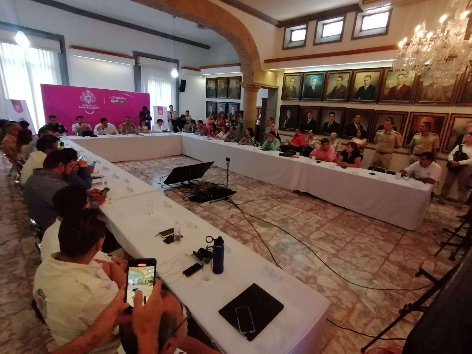 Consejo de Protección Civil de Guadalajara revisa avances de acciones preventivas al temporal de lluvias - ZMG Noticias