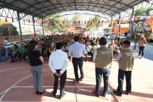 Entrega Tlajomulco domo en telesecundaria de colonia Lomas de Tejeda - ZMG Noticias