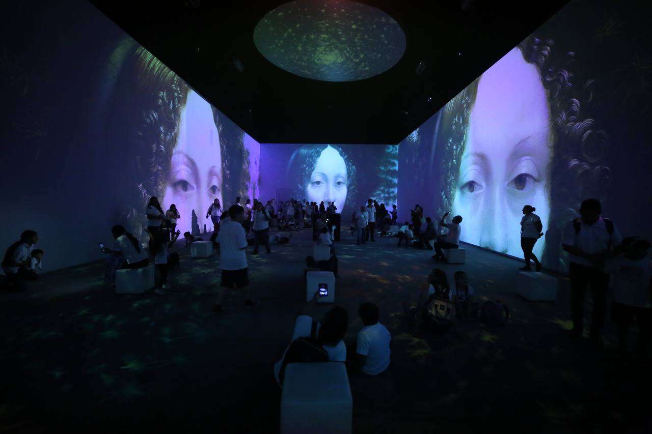 Cientos de niñas y niños con autismo o discapacidad intelectual se dejaron envolver por el arte de Leonardo Da Vinci - ZMG Noticias