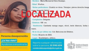 Alumna de la Prepa 18 de la UdeG fue localizada con vida