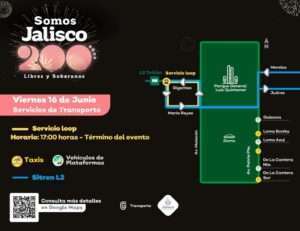 Todos a bailar al parque Luis Quintanar, pondrán transporte hasta las 12 de la noche - ZMG Noticias