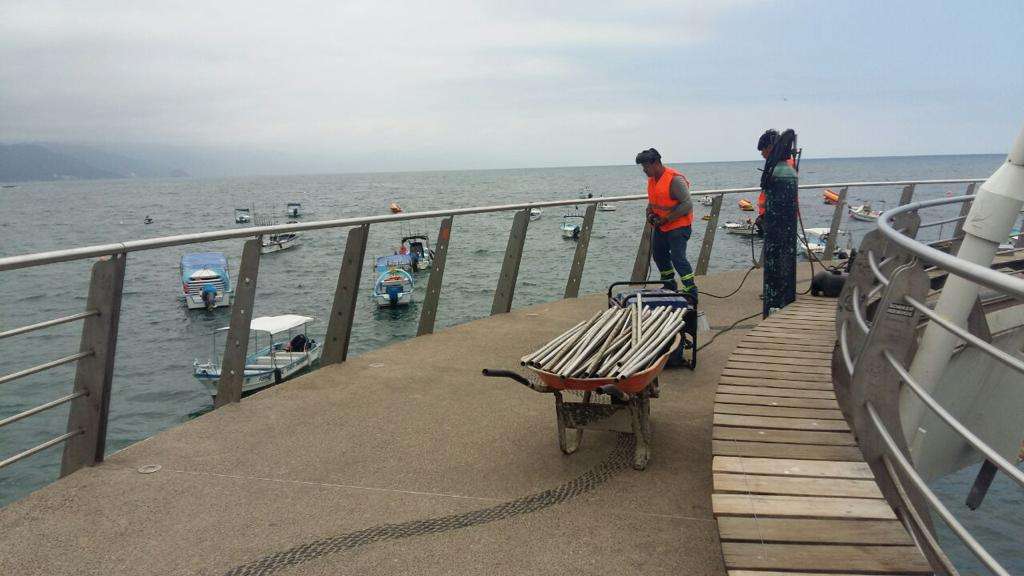 Remodelan el Muelle de la Playa de los Muertos en Puerto Vallarta - ZMG Noticias