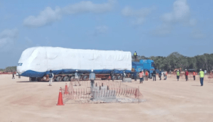 Primer vagón del Tren Maya llega a Cancún