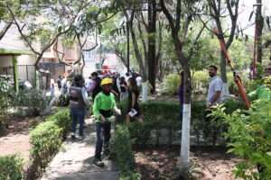 Enchulan tres parques de las colonias El Carmen y Arboledas del Sur en Guadalajara - ZMG Noticias