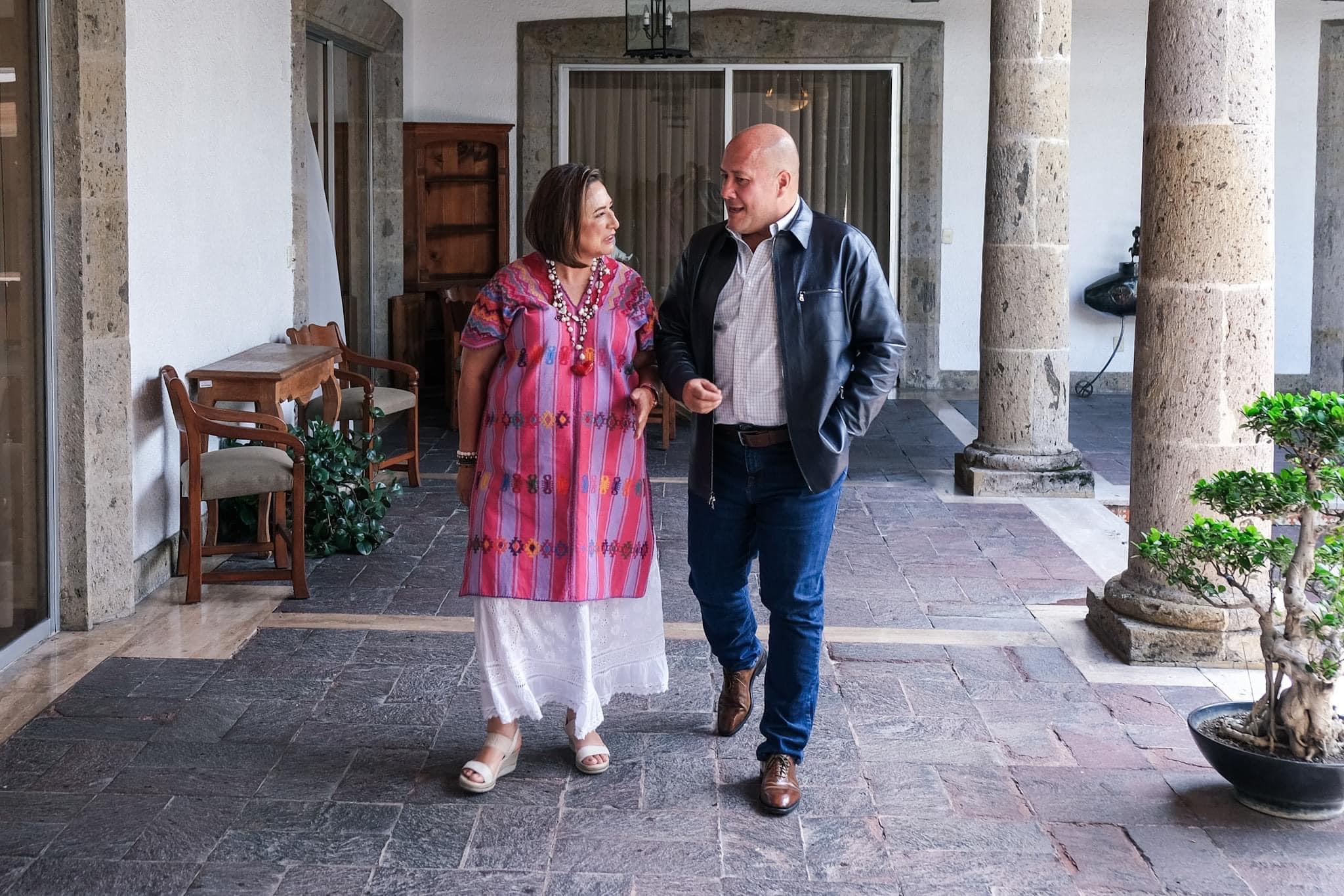 Una mujer valiente, llama Enrique Alfaro a Xóchitl Gálvez - ZMG Noticias