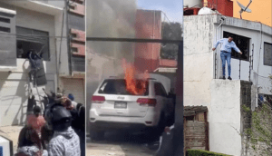 Multitud incendia ayuntamiento y residencia del alcalde tras fallecimiento de adulto mayor