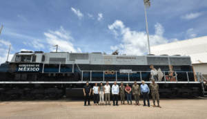 Llega primer locomotora del tren interoceánico