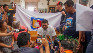 Peregrino guadalupano con discapacidad recorrió México en bicicleta en 100 días