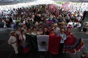Realiza Claudia Sheinbaum asamblea regional de cierre en Guadalajara