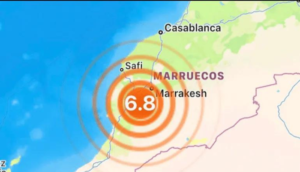 Terremoto de magnitud 6,8 sacude el norte de Marruecos, causando daños materiales