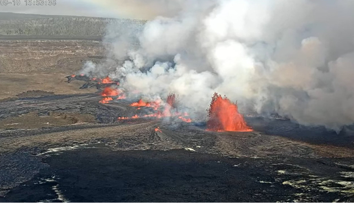 El volcán Kilauea en Hawái entra en erupción nuevamente