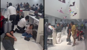 Se registra balacera en la Terminal 1 del Aeropuerto Internacional de la CDMX