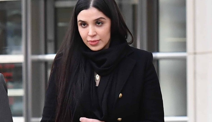 Emma Coronel, esposa del "Chapo" Guzmán, sale de prisión