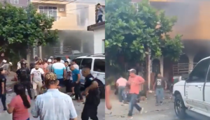 Explosión en cantina de Hidalgo, deja al menos 2 muertos y 8 heridos