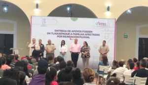 Promete gobernador obras para evitar inundaciones en Tlaquepaque