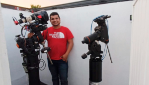 Estudiante de la UdeG llama la atención de la NASA al construir un observatorio astronómico en su casa