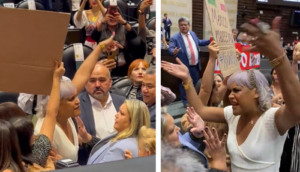Entre gritos de ‘amarra a tu perra’ diputados discuten en el Congreso
