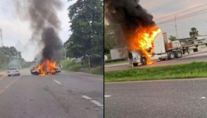 Tabasco: se registran bloqueos de carreteras y ataque a casa de funcionario municipal