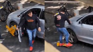 Investigan caso de policía estatal que dañó un inmovilizador de autos