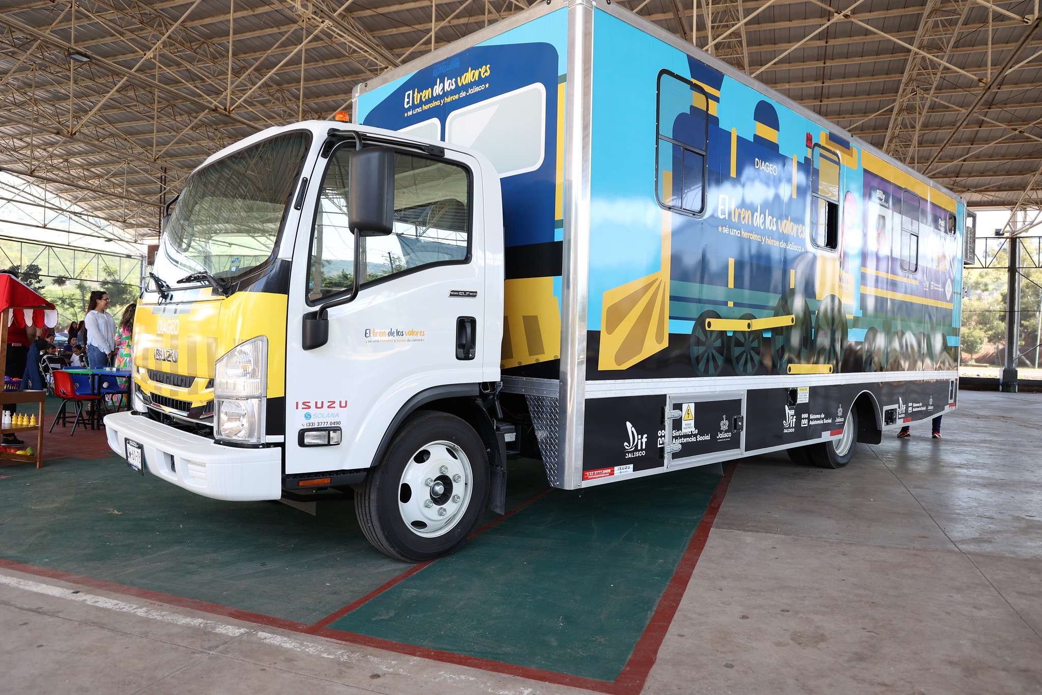 Tren de los valores, ludoteca infantil, llega a Atotonilco - ZMG Noticias