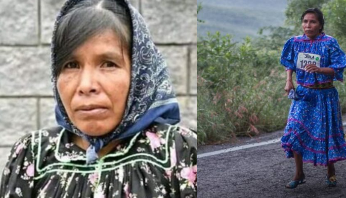 Corredora rarámuri "Pies Ligeros" gana maratón en Tamaulipas con valentía y destreza