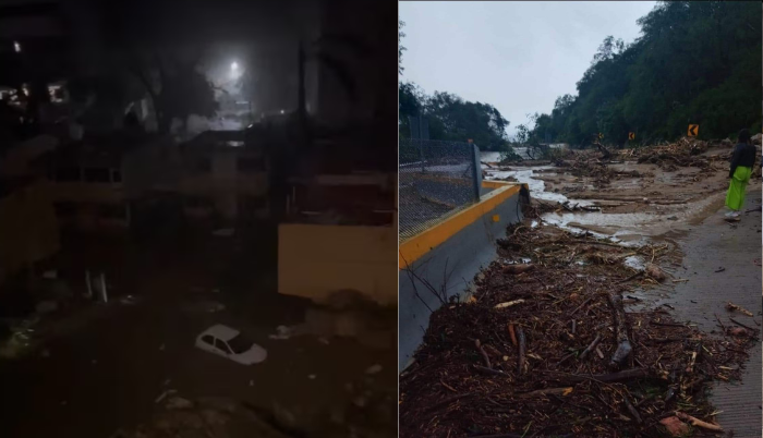 Huracán Otis causa estragos en Guerrero