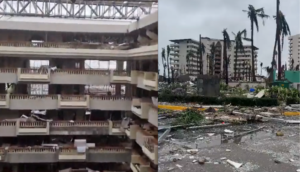 Otis afectó al 80% de los hoteles en Acapulco