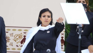 Tunden a la Alcaldesa de Chilpancingo por celebrar informe pese al desastre por Otis