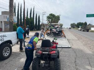 Retiran de circulación motocicletas y vehículos irregulares en Encarnación de Díaz y Teocaltiche - ZMG Noticias